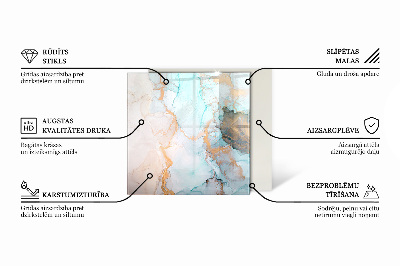 Sklo před krb šestiúhelníkové Keramické vzory na pozadí