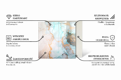 Sklo před krb šestiúhelníkové Barva: Šedohnědá