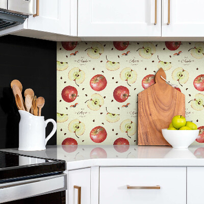 Obkladový panel do kuchyně Červená jablka
