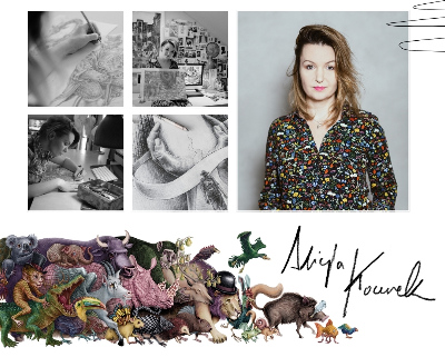 Černý designový fotorámeček 20x30 cm