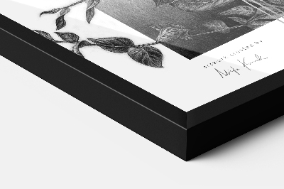 Černý závěsný fotorámeček 40x60 cm