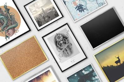 Černý fotorámeček 50x70 cm