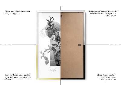 Stříbrný fotorámeček 60x80 cm