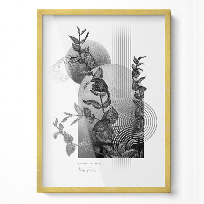 Zlatý designový fotorámeček 50x70 cm