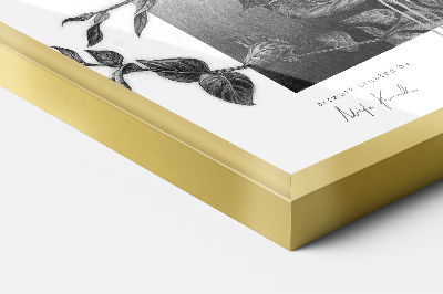 Zlatý designový fotorámeček 50x70 cm