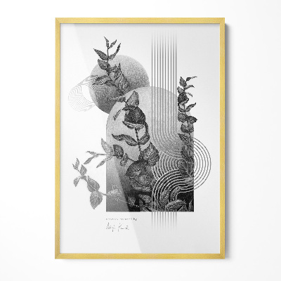 Zlatý designový fotorámeček 70x100 cm