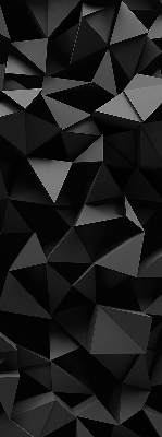 Okenní roleta vnitřní v černém provedení origami