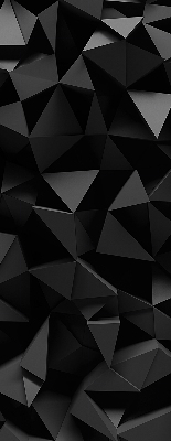 Okenní roleta vnitřní v černém provedení origami