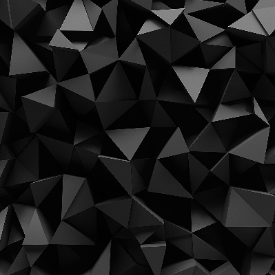 Okenní roleta vnitřní v černém provedení origami