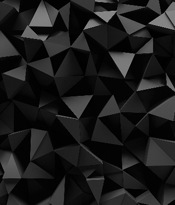 Okenní roleta vnitřní v černém provedení origami