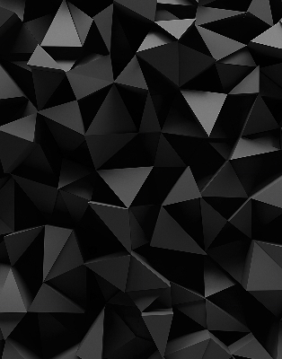 Okenní roleta vnitřní v černém provedení origami