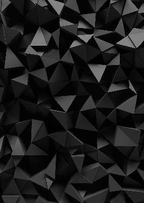 Okenní roleta vnitřní v černém provedení origami
