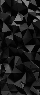 Okenní roleta vnitřní v černém provedení origami