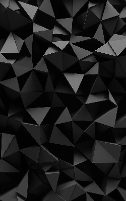 Okenní roleta vnitřní v černém provedení origami