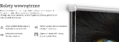 Kočičí oči vnitřní okenní roleta