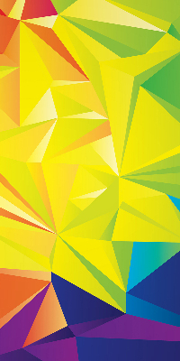 Okenní roleta vnitřní v barevném origami vzoru