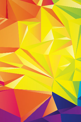 Okenní roleta vnitřní v barevném origami vzoru