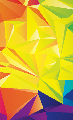 Okenní roleta vnitřní v barevném origami vzoru