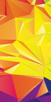 Okenní roleta vnitřní v barevném origami vzoru