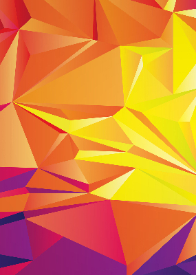 Okenní roleta vnitřní v barevném origami vzoru