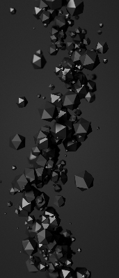 Okenní roleta padající hrudky