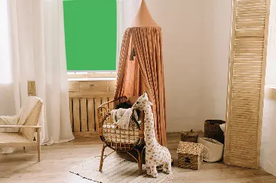 Látková roleta zelená