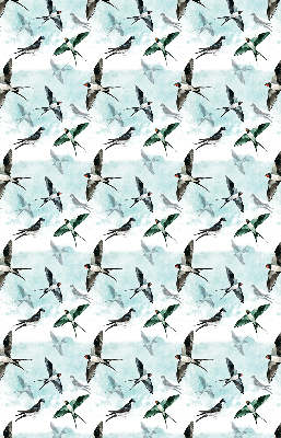 Látková roleta s motivem vlaštovek