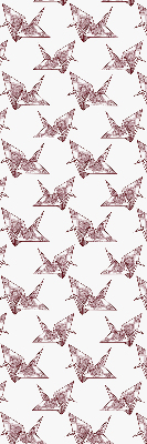Okenní roleta vnitřní s motivem origami labutě