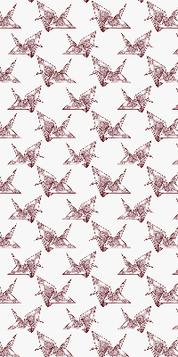 Okenní roleta vnitřní s motivem origami labutě
