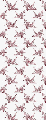 Okenní roleta vnitřní s motivem origami labutě