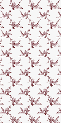 Okenní roleta vnitřní s motivem origami labutě