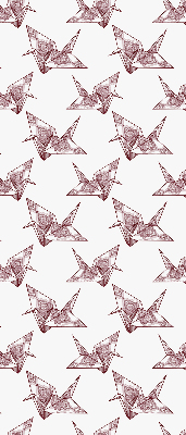 Okenní roleta vnitřní s motivem origami labutě