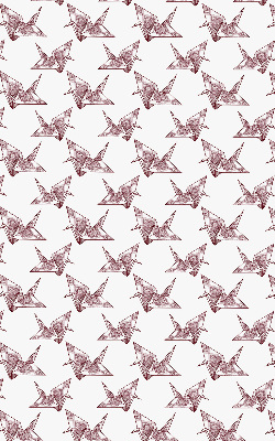 Okenní roleta vnitřní s motivem origami labutě