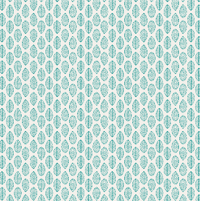 Látková roleta s motivem modrých listů