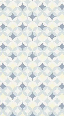 Okenní roleta s barevnými hvězdami