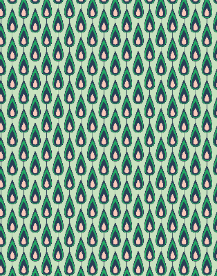 Látková roleta s motivem kresleného avokáda
