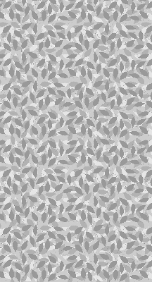 Okenní roleta vnitřní se vzorem šedých listů
