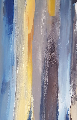 Látková roleta s motivem malovaného obrazu