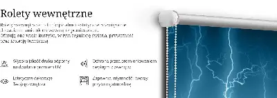 Okenní roleta vnitřní pro model Blesk