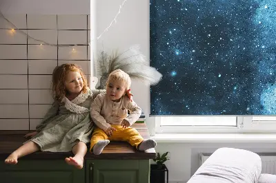 Látková roleta s motivem Kosmos