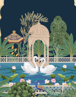 Okenní roleta zahrada