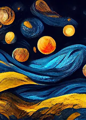 Okenní roleta s motivem planet