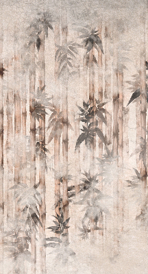 Látková roleta s motivem listů