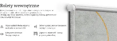 Okenní roleta vnitřní v provedení Abstrakce