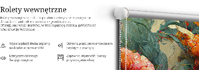 Okenní roleta s motivem louky