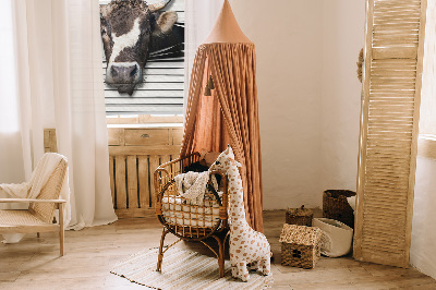 Látková roleta s motivem krávy