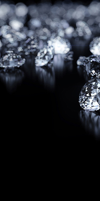 Roleta zatemňovací s motivem diamantů a třpytek
