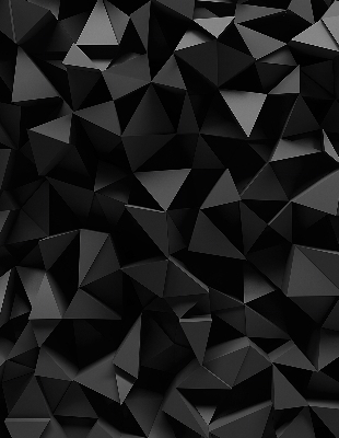Zatemňovací roleta na okno v černém provedení Origami