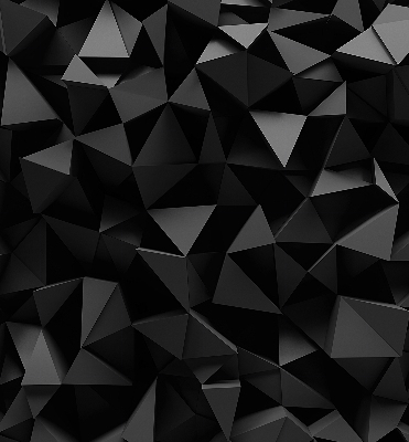 Zatemňovací roleta na okno v černém provedení Origami