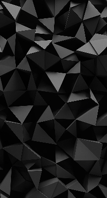 Zatemňovací roleta na okno v černém provedení Origami